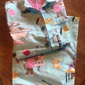 Nick & Nora pajamas XL bubble bath